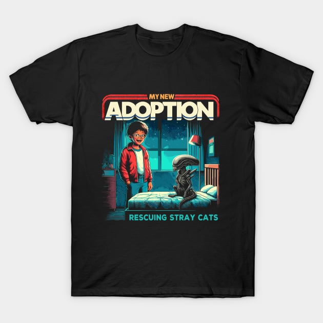 My new Adoption, rescuing stray cats T-Shirt by Lima's